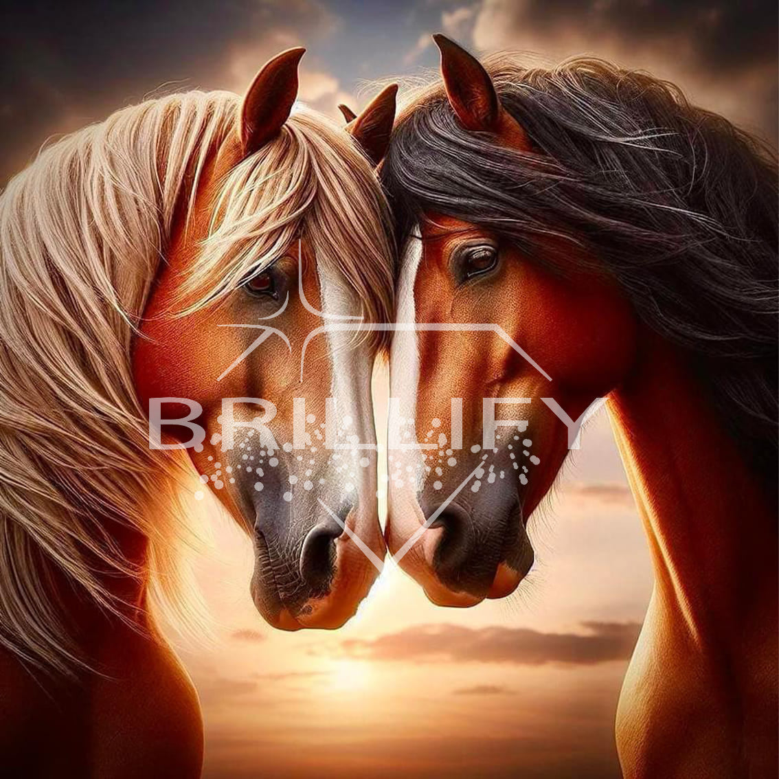Pferde Diamond Painting