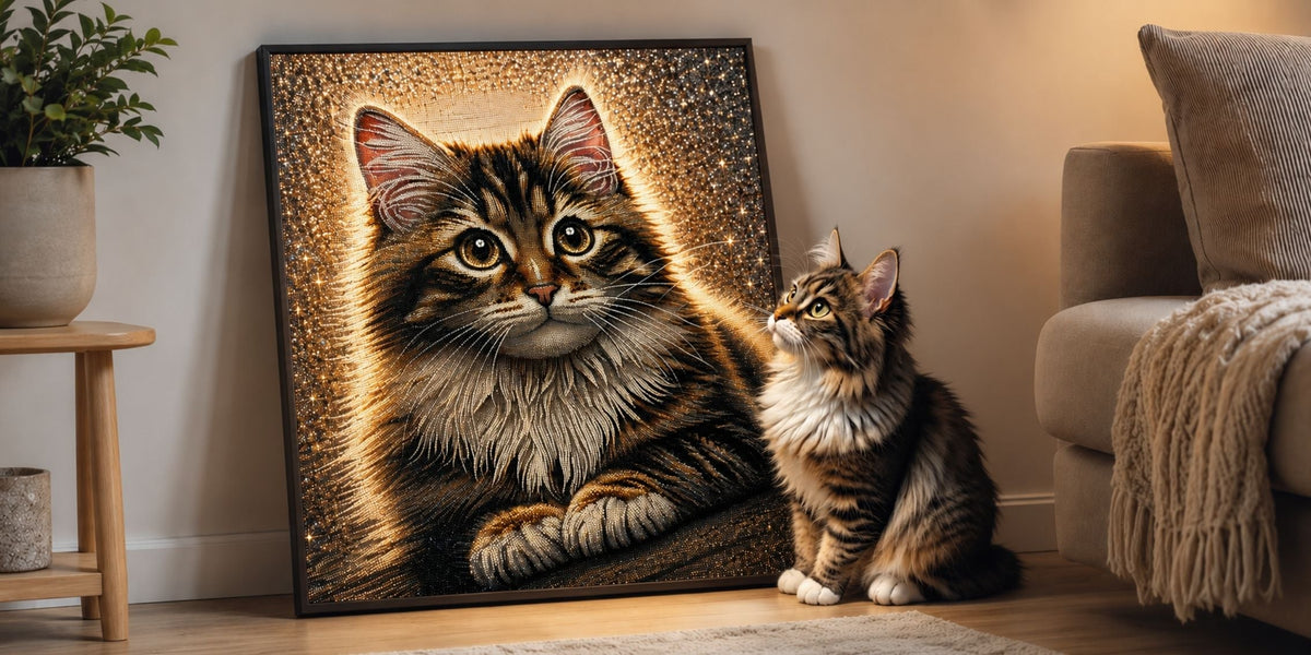 Personalisiertes Bild als Diamond Painting