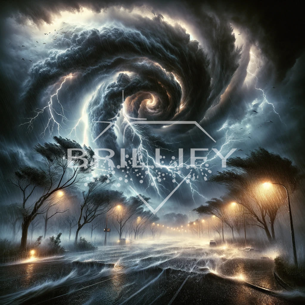 Unwetter Diamond Painting
